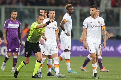 Roma vs fiorentina - 593K views 2 months ago. An outstanding performance from Roma’s attacking duo as Abraham provides twice for ‘La Joya’ to dispatch ten-men Fiorentina | Serie A 2022/23#Highlights #Rom...